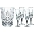 Nachtmann Champagneglas NOBLESSE, sæt med 4 stk, med køler til champagne, glas1, Nachtmann