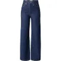 Levi's Levi'stil kvinder. A6081-0019 Ribcage jeans med brede ben blå (30/30), Casual, Bomuld, Denim