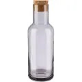 Blomus Vandkaraffel FUUM 1l, med låg, brun, glas, Blomus