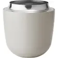 Stelton Vase CONCAVE 15 cm, sand, rustfrit stål, Stelton