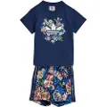 Adidas Originals X Liberty London Shorts & Tee Sæt