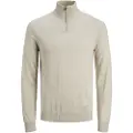 Jack & jones Emil Halv Lynlås Sweater