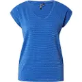 Pieces T-shirts m. korte ærmer Pieces PCBILLO TEE LUREX STRIPES dame EU M