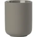 Zone Denmark Tandbørstekop UME 10 cm, taupe, keramik, Zone Denmark