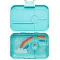 Yumbox Madkasse TAPAS XL 4 1 l, turkis/regnbue, plastik, Yumbox