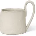 Ferm Living kaffekop FLOW 360 ml, hvid, stentøj, fast LIVING