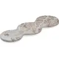 Humdakin Dekorativ bakke SKAGEN 40 cm, brun, marmor,