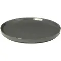 Blomus Desserttallerken PILAR 20 cm, mørkegrå, keramik, Blomus