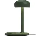 Eva Solo Bordlampe EMENDO 29 cm, med trådløs Qi-oplader, smaragdgrøn, Eva Solo