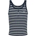 Tommy Hilfiger Button ærmeløs T-shirt
