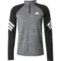Adidas Icon 3 Stripes Halv Lynlås Langærmet T-shirt