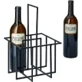 Philippi Vinflaskeholder CUBO 32 cm, sort, Philippi
