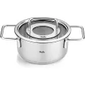Fissler Høj kasserolle PURE 16 cm, sølv, rustfrit stål, Fissler