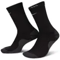 Nike Trail Running-crewstrømper (1 par) - sort