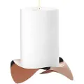 Stelton Stearinlysholder PAPILIO UNO 12 cm, kobber, metal, Stelton