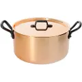 De Buyer Grydegryde INOCUIVRE 20 cm, støbejernsgreb, kobber, de Buyer