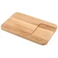 Brabantia Skærebræt 25 x 40 cm, til grøntsager, brunt, træ, Brabantia