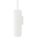 Zack Toiletbørste TUBO 40 cm, vægmonteret, hvid, rustfrit stål,