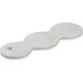 Humdakin Dekorativ bakke SKAGEN 40 cm, grå, marmor,