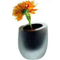 Philippi Vase OCHIO 15 cm, sort, glas, Philippi