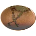 MIJ Middagstallerken WABI SABI 25 cm, brun, keramik, MIJ