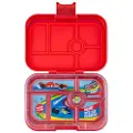 Yumbox Madkasse ORIGINAL 6 625 ml, červená m. racerbiler, plastik, Yumbox