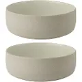 Stelton Spiseskål EMMA 13,5 cm, sæt med 2 stk, grå, stentøj, Stelton