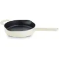 Fissler Universalpande MOMENTS 24 cm, elfenbenshvid, støbejern, Fissler
