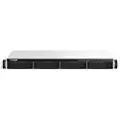 Qnap Ts-464eu Nas Stativ (1u) Intel Celeron N5095 8 Gb Ddr4 0 Tb Qnap Turbo System Aluminium, Sort