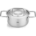 Fissler Høj kasserolle PURE 16 cm, sølv, rustfrit stål, Fissler