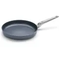 Woll Wok DIAMOND LITE PRO 34 cm, til induktion, rustfrit stålhåndtag, titanium, WOLL