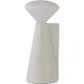 Tala Bærbar bordlampe MANTLE 19 cm, hvid, rustfrit stål, Tala