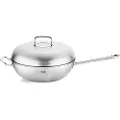 Fissler Wok ORIGINAL PROFI 32 cm, sølv, rustfrit stål, Fissler