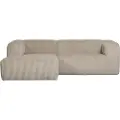 Woood - Chaiselong sofa bønne - Beige - Sofaer med chaiselong - - Homeroom