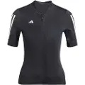 Adidas Tempo 3 Stripes Kortærmet Trøje