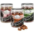 Wild Freedom Blandet prøvepakke: Wild Freedom Freeze-Dried Snacks - Mix: Kyllingehjerter, Lammelunge, Okselever