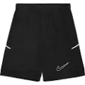 Nike Academy Dri-FIT-fodboldshorts til større børn (18 cm) - sort