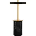 UMAGE Bærbar bordlampe ASTERIA MOVE 25 cm, sort, marmor, Umage