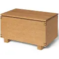 Ferm Living Brødkasse BON 35 cm, brun, træ, fast LIVING