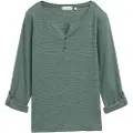 Tom Tailor Henley T-shirt Med Lange ærmer
