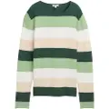 Tom Tailor Knit Structured Striped Trøje