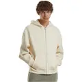 Build Your Brand Fluffy Sweatshirt Med Lynlås