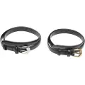 Urban Classics Chunky Buckle Slim Bælte 2 Enheder