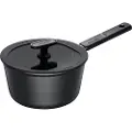 Fiskars - Kasserolle Hard Face 2,5 L Med lås Keramisk 1075525 - Gryder & kasseroller - - Homeroom