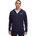 Under Armour Icon Fleece Taping Sweatshirt Med Lynlås