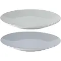 Stelton Middagstallerken EMMA 22 cm, sæt med 2 stk, blå, stentøj, Stelton