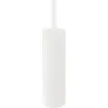 Zack Toiletbørste TUBO 40 cm, stående, hvid, rustfrit stål,