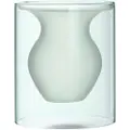 Philippi Vase ESMERALDA 15,5 cm, hvid, Philippi