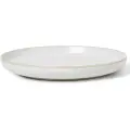 Ferm Living Desserttallerken SEKKI 18,5 cm, cremefarve, stentøj, fast LIVING