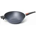 Woll Wok DIAMOND LITE 34 cm, til induktion, aftageligt håndtag, WOLL